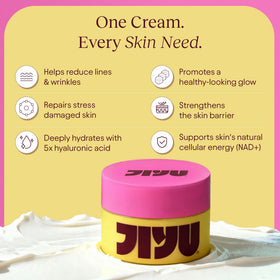 JIYU NAD+ Hydrating Face Moisturizer 50ml side view