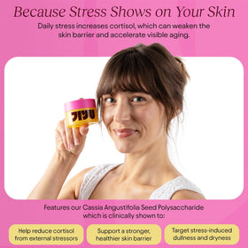 JIYU NAD+ Hydrating Face Moisturizer 50ml with ingredients list