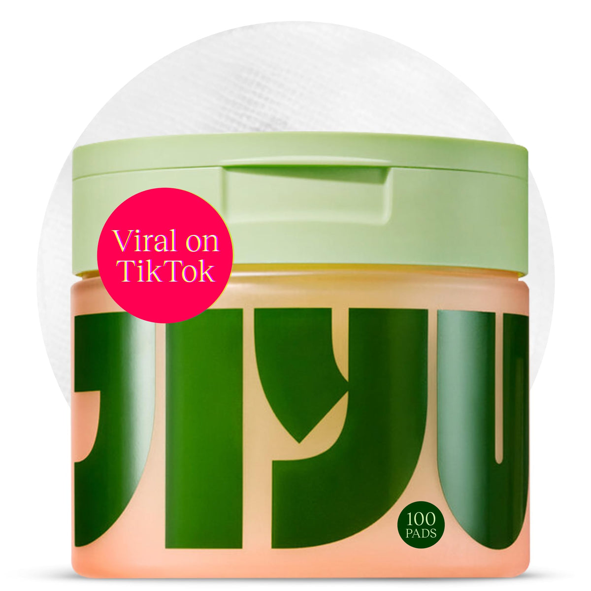 JIYU Toner Pads front view with packaging