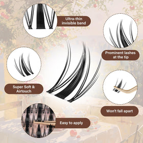 JMS&JMS Fairy Lash Clusters Kit packaging front view