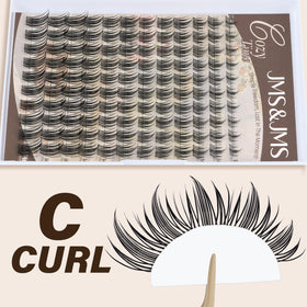 JMS&JMS Vivid Lash Clusters kit contents