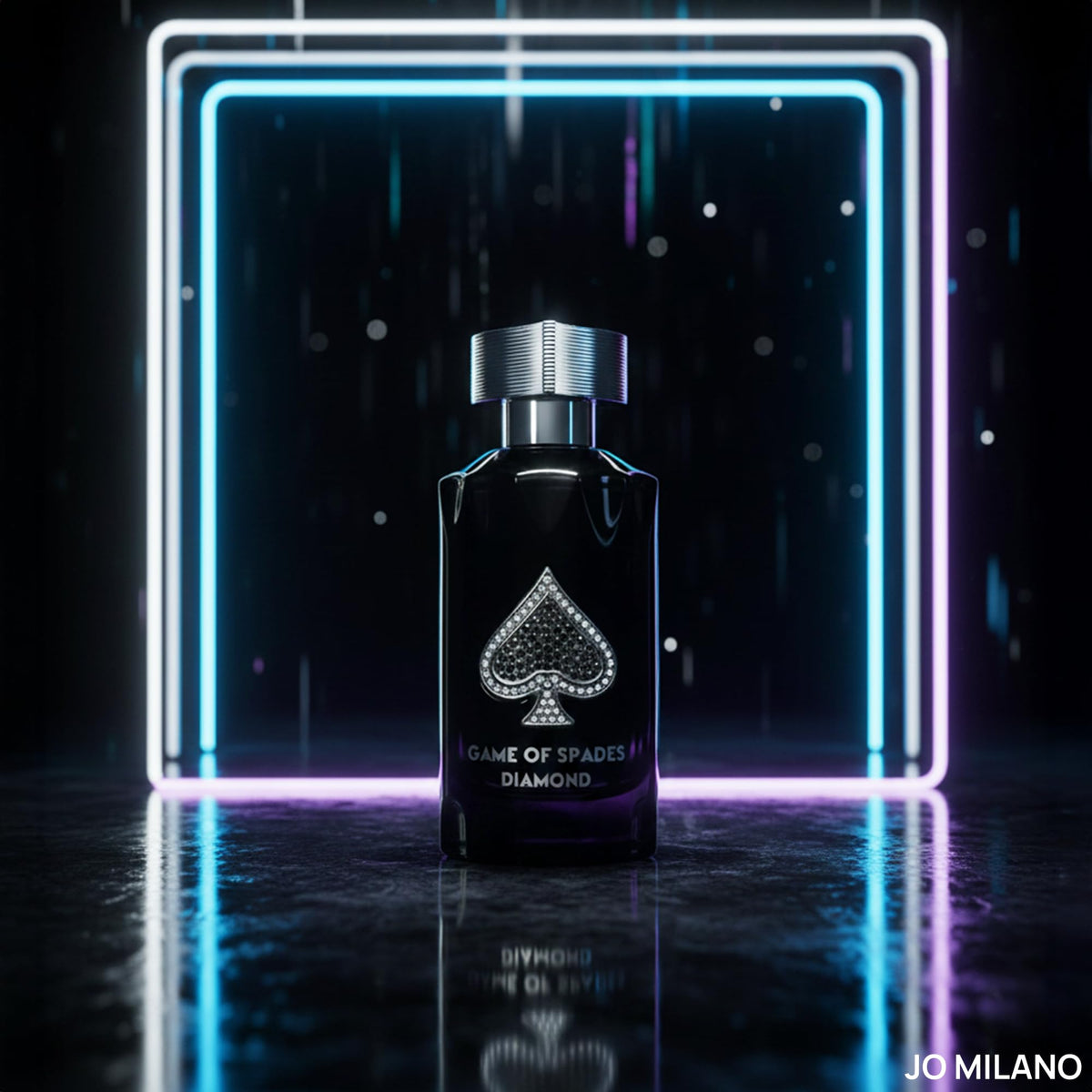 Jo Milano Game of Spades Diamond Parfum Spray 3.4 oz packaging