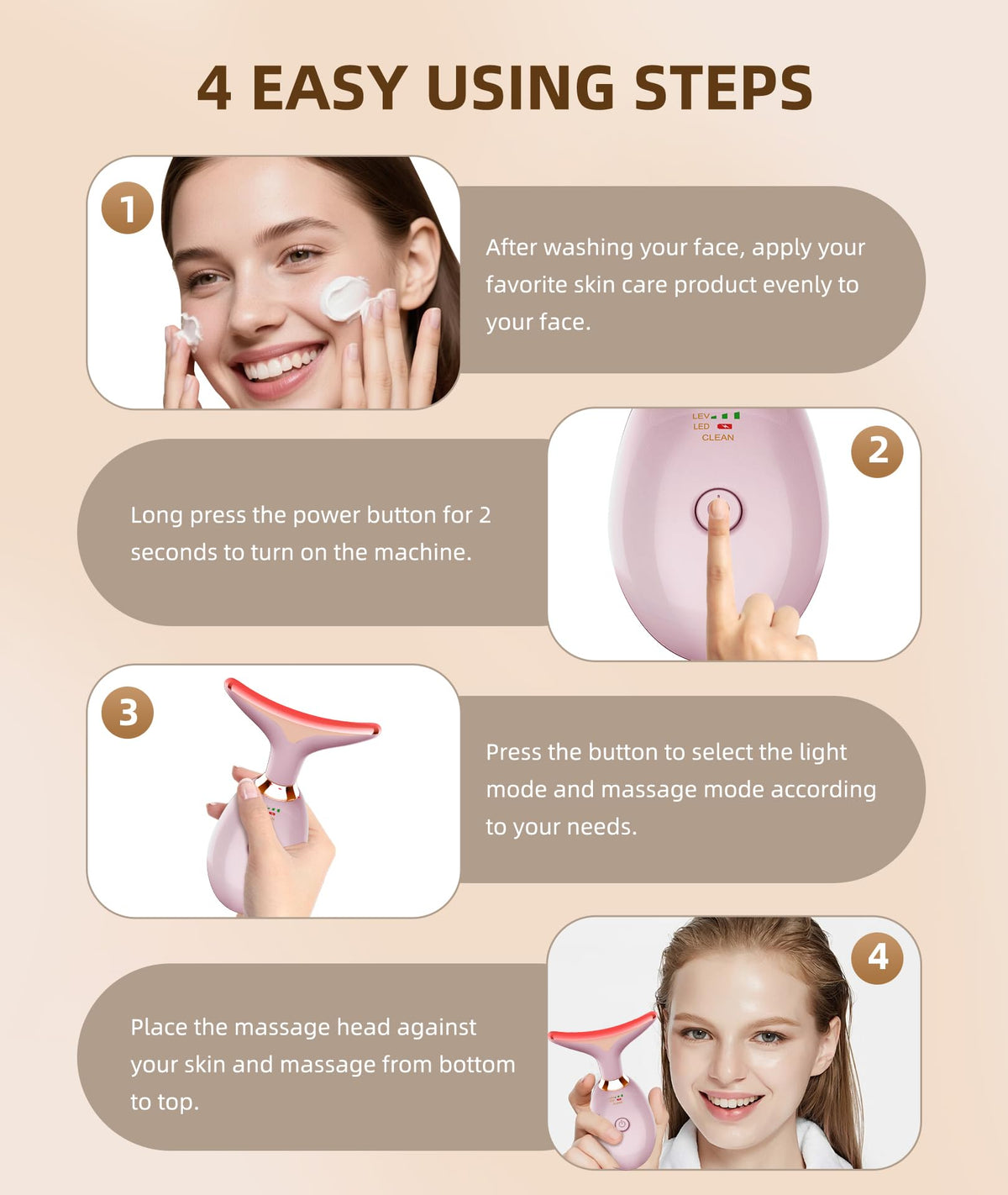 Jobazok Facial Massager in a stylish travel pouch