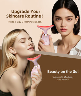 Jobazok Facial Massager in use on a woman's face