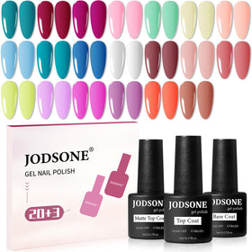 JODSONE 23 PCS Gel Polish Kit with assorted gel bottles