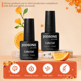 JODSONE base and top coat bottles