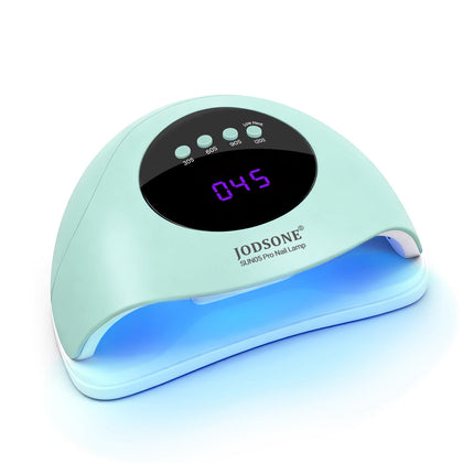 JODSONE Fast Curing UV LED Nail Dryer front view in green