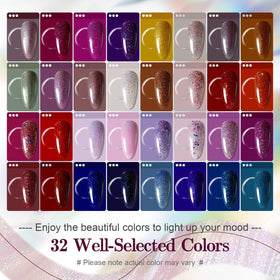 JODSONE Gel Nail Polish base and top coat bottles