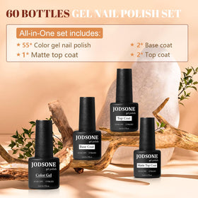 JODSONE Gel Nail Polish bottles displaying vibrant colours