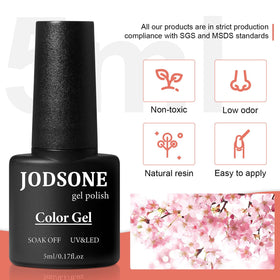 JODSONE gel nail polish colours including glitter