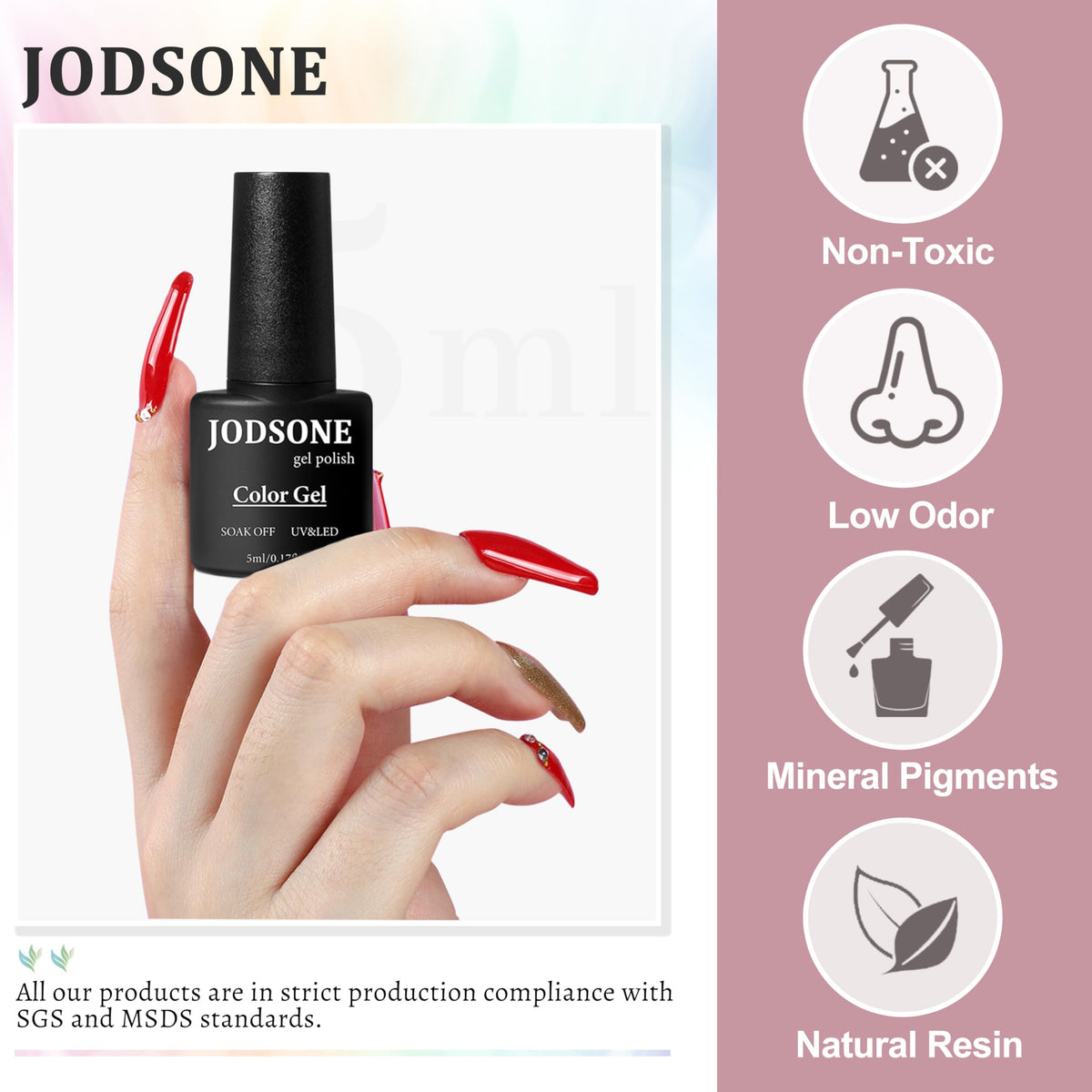 JODSONE gel nail polish kit packaging