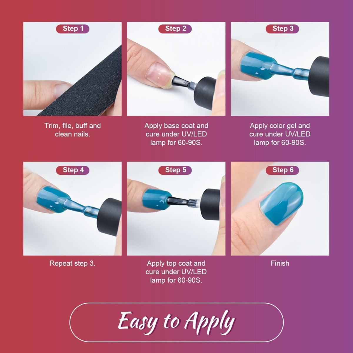 JODSONE Gel Nail Polish Kit packaging