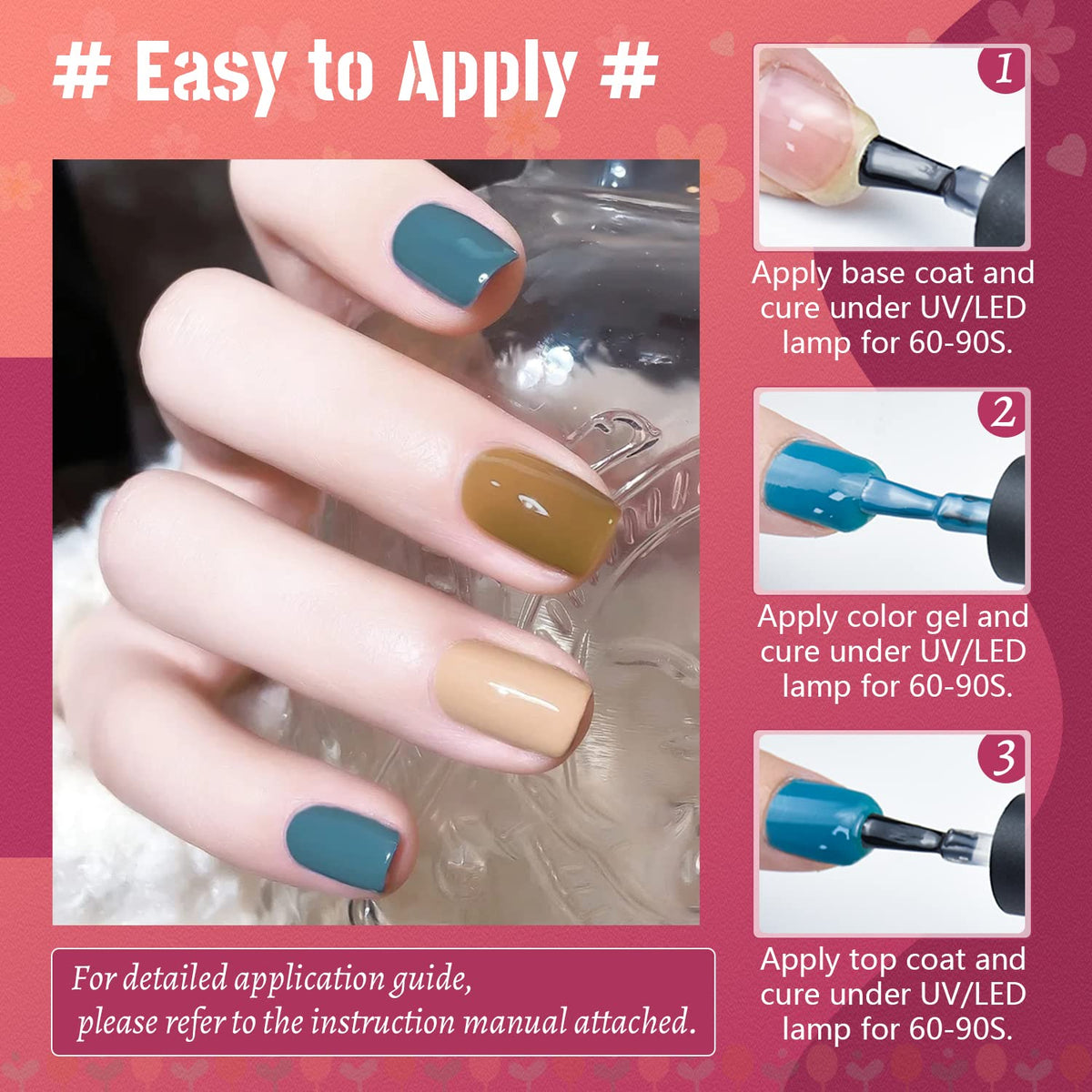 JODSONE Gel Nail Polish Kit packaging