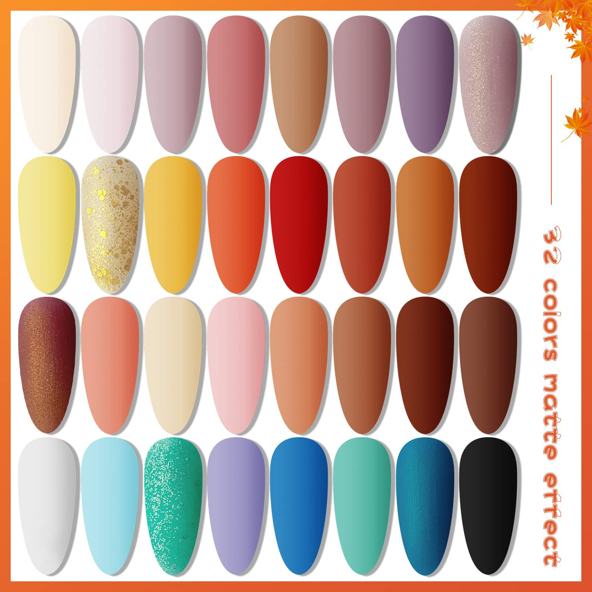 JODSONE Gel Nail Polish Kit packaging and contents