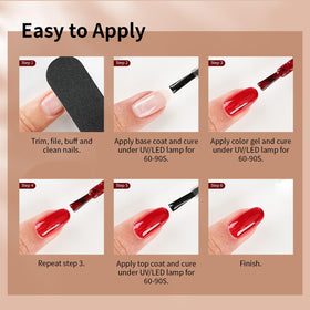 JODSONE gel nail polish kit packaging and contents overview