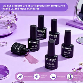 JODSONE Gel Nail Polish Kit packaging on a table