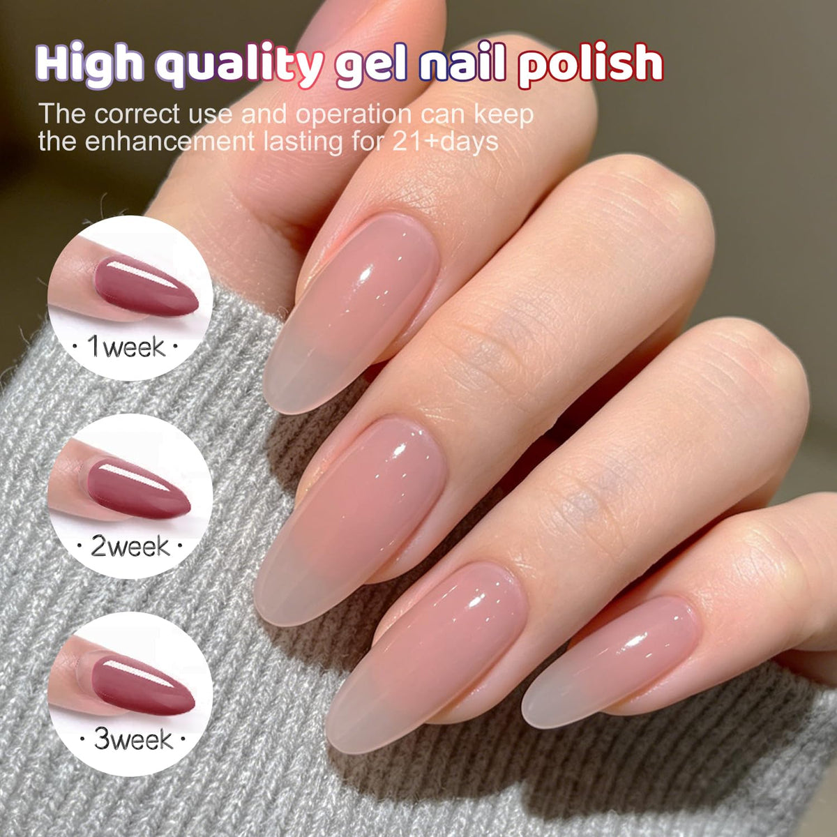 JODSONE gel nail polish kit packaging with vibrant colours