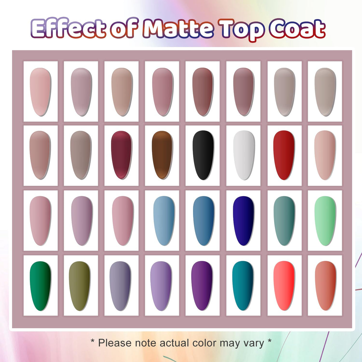 JODSONE gel nail polish kit with all components displayed