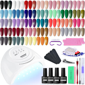JODSONE Gel Nail Polish Kit with UV Light front view