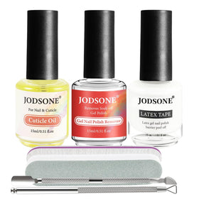 JODSONE Gel Nail Polish Remover Kit front view with tools
