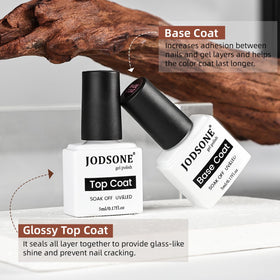 JODSONE Gel Nail Polish Set lifestyle scene with nails painted