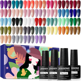 JODSONE Gel Nail Polish Set with 32 colours and accessories