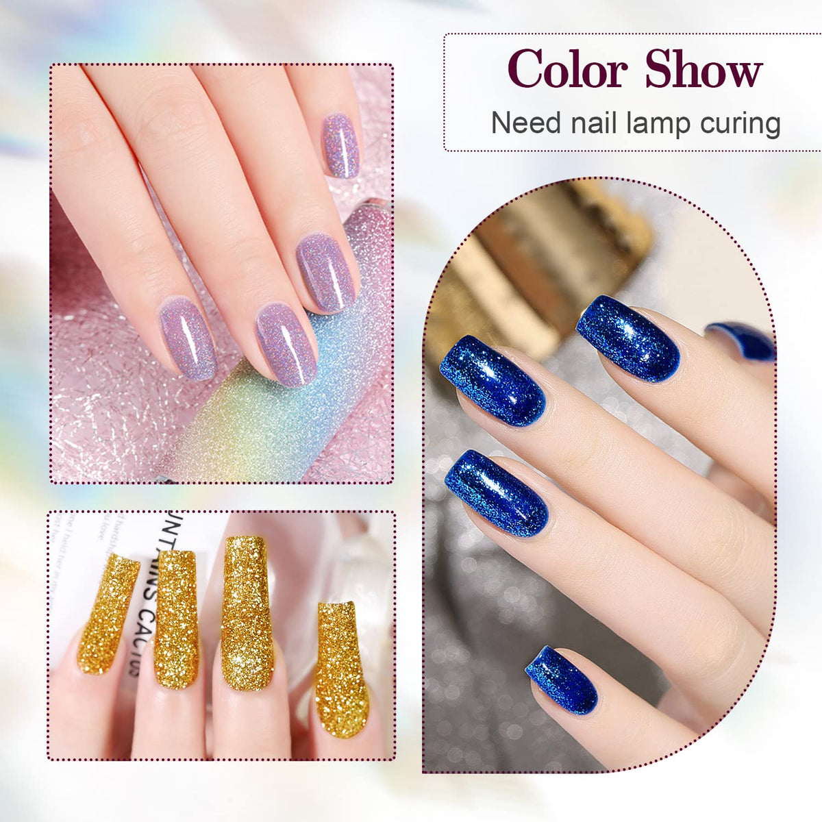 JODSONE Gel Nail Polish vibrant colour swatches