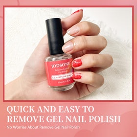 JODSONE Gel Nail Remover application on nails