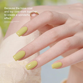 JODSONE Gel Nail Remover base coat application on nails
