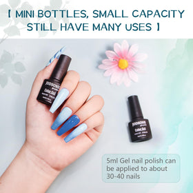 JODSONE gel polish in glossy and matte top coats