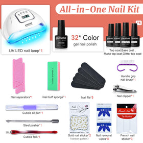 JODSONE gel polish in various vibrant colours