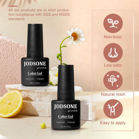 JODSONE glitter top coat bottle