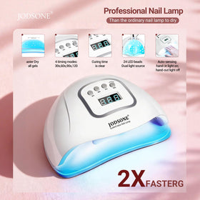 JODSONE jelly gel nail polish set displayed on a vanity