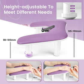 JODSONE Manicure Arm Rest adjustable height feature