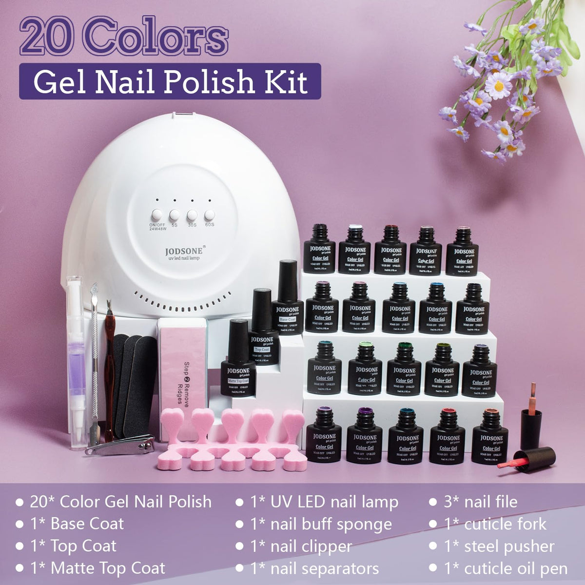 JODSONE manicure tools included in the kit