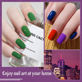 JODSONE matte top coat and glossy top coat bottles