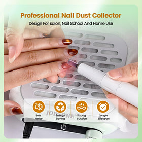 JODSONE Mini Nail Dust Collector compact size comparison
