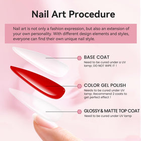JODSONE Nail Gel Set arranged on a stylish vanity