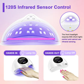 JODSONE Nail Lamp full hand drying mode