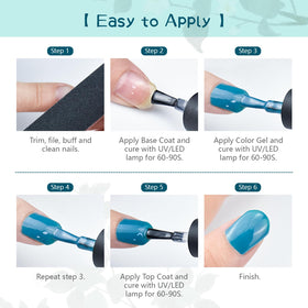 JODSONE nail lamp in use curing gel polish