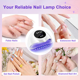 JODSONE Nail Lamp packaging and accessories