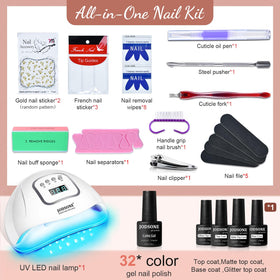 JODSONE nail tools included in the gel polish kit