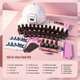 JODSONE Quick Nail Lamp with LCD display and timer buttons