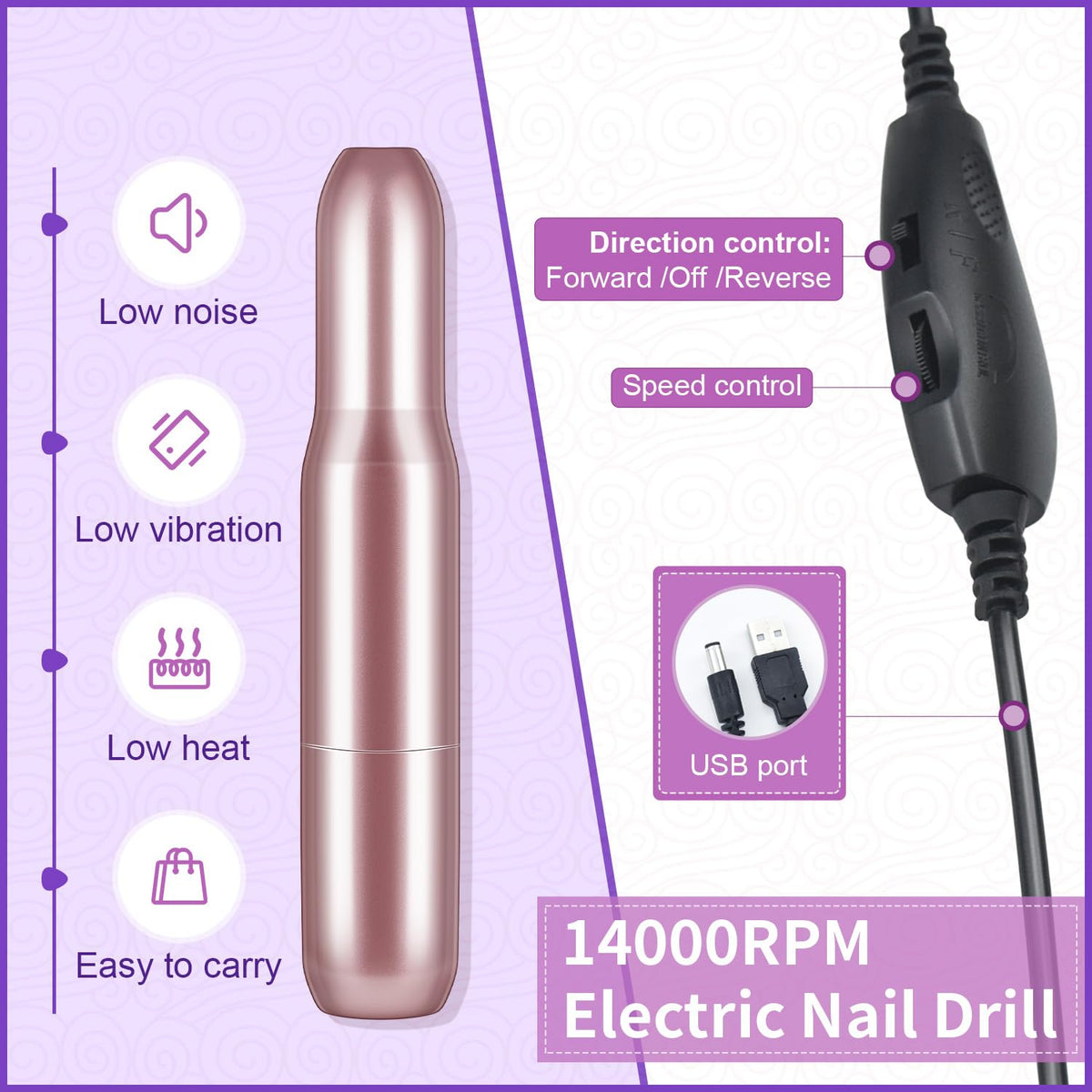 JODSONE smart nail lamp displaying curing time