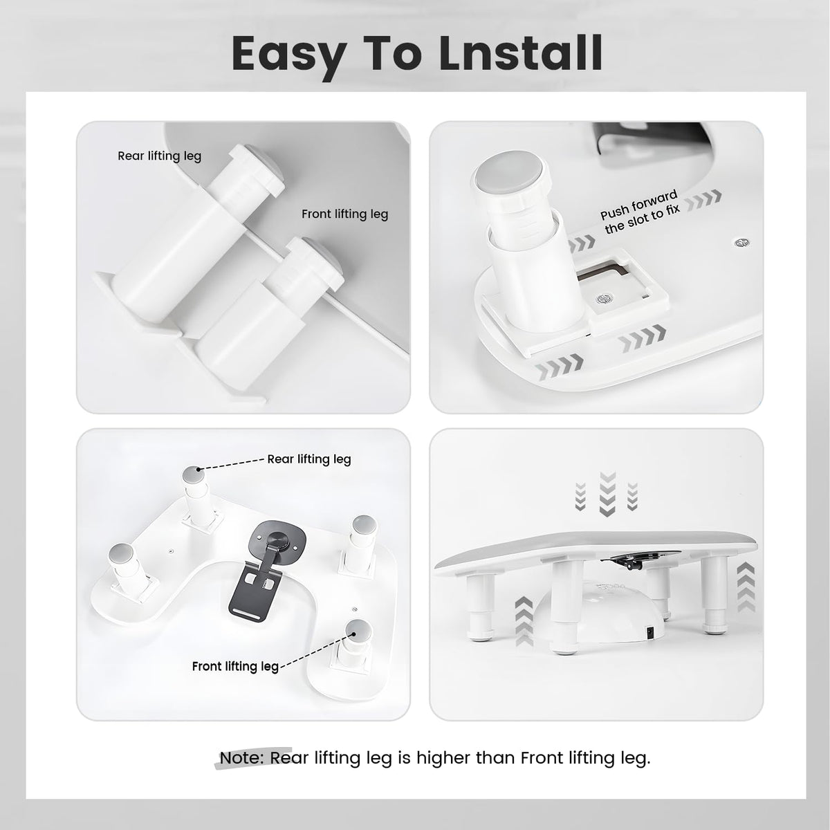 JODSONE U-Shaped Manicure Arm Rest non-slip base