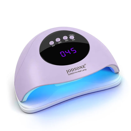 JODSONE UV LED Nail Dryer front view with purple finish