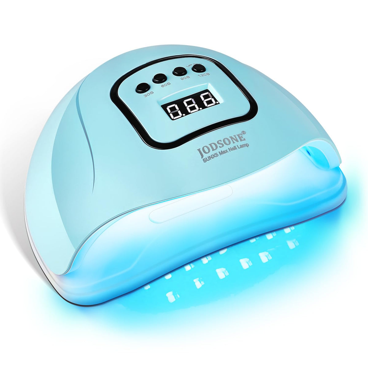 JODSONE UV LED Nail Lamp front view with blue design