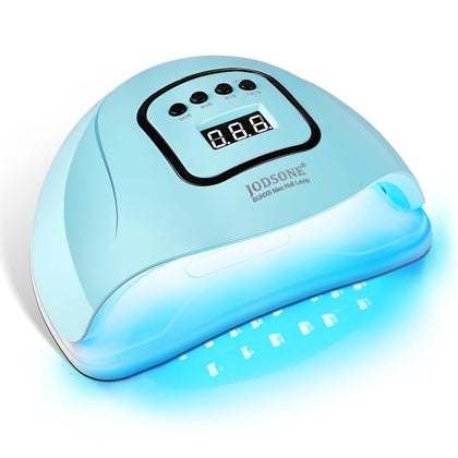 JODSONE UV LED Nail Lamp front view with blue design