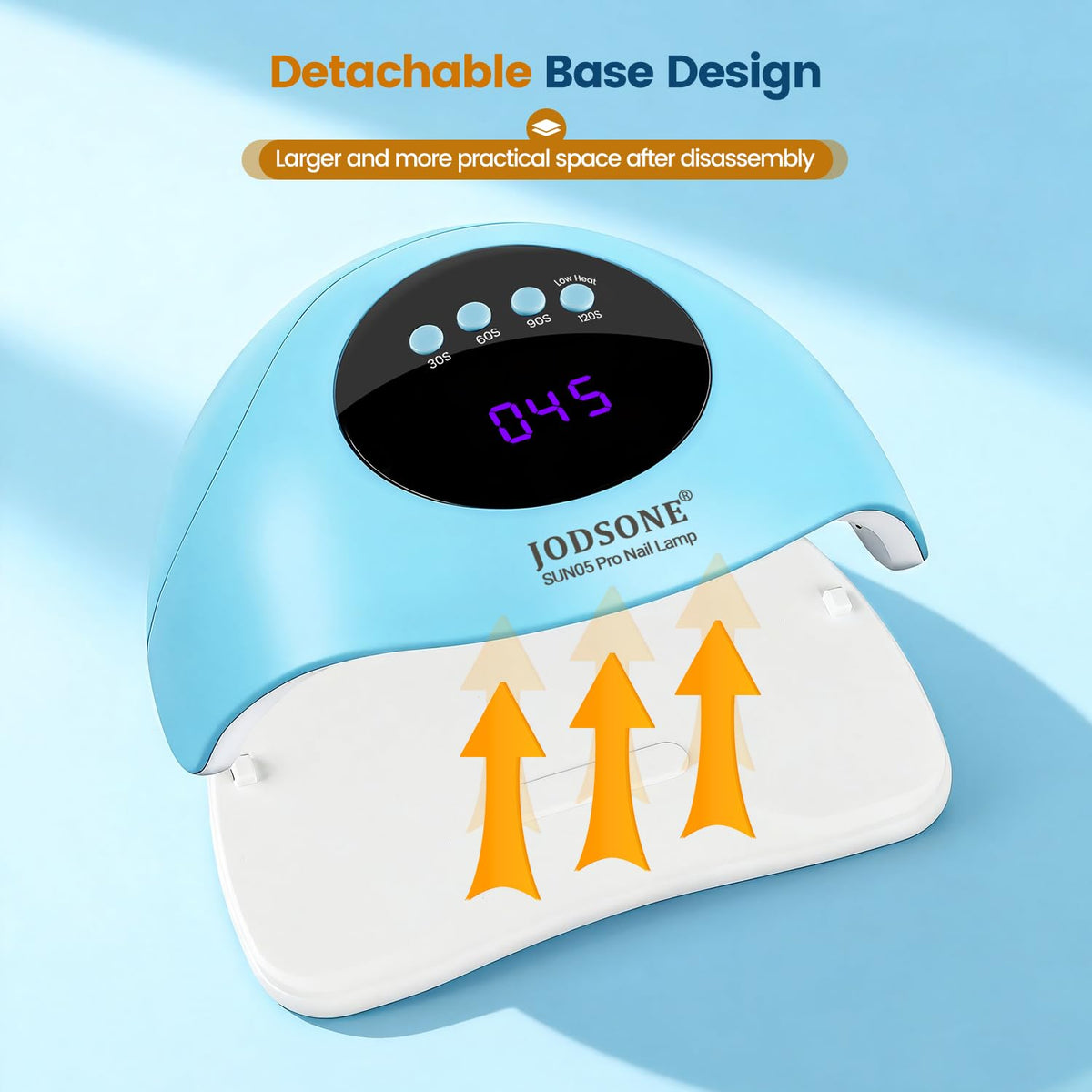 JODSONE UV LED Nail Lamp in use with hands inside