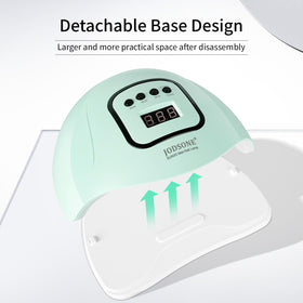 JODSONE UV LED Nail Lamp light green with auto sensor
